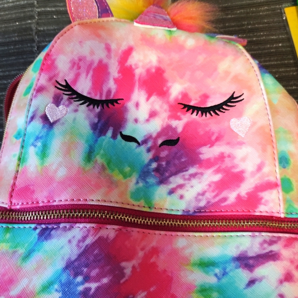 Rainbow Tie Dye Unicorn Backpack - Under One Sky